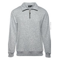 Men's Polyester 1/4 Zip Long-Sleeve Pullover